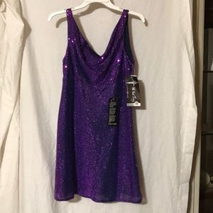 All That Jazz Purple Dress